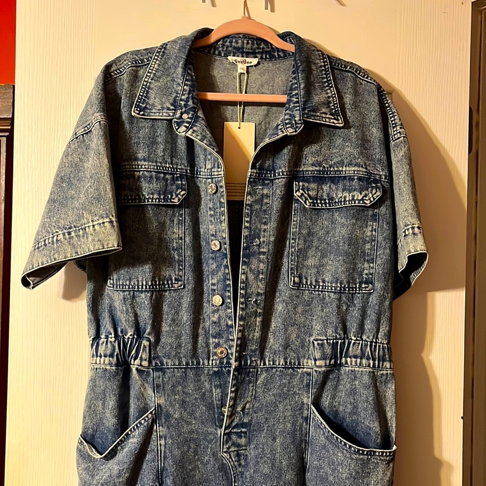 GeeGee Brand Demin Coverall! Great Quality!!